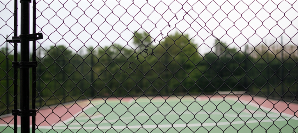 Black Vinyl Chain Link Fence