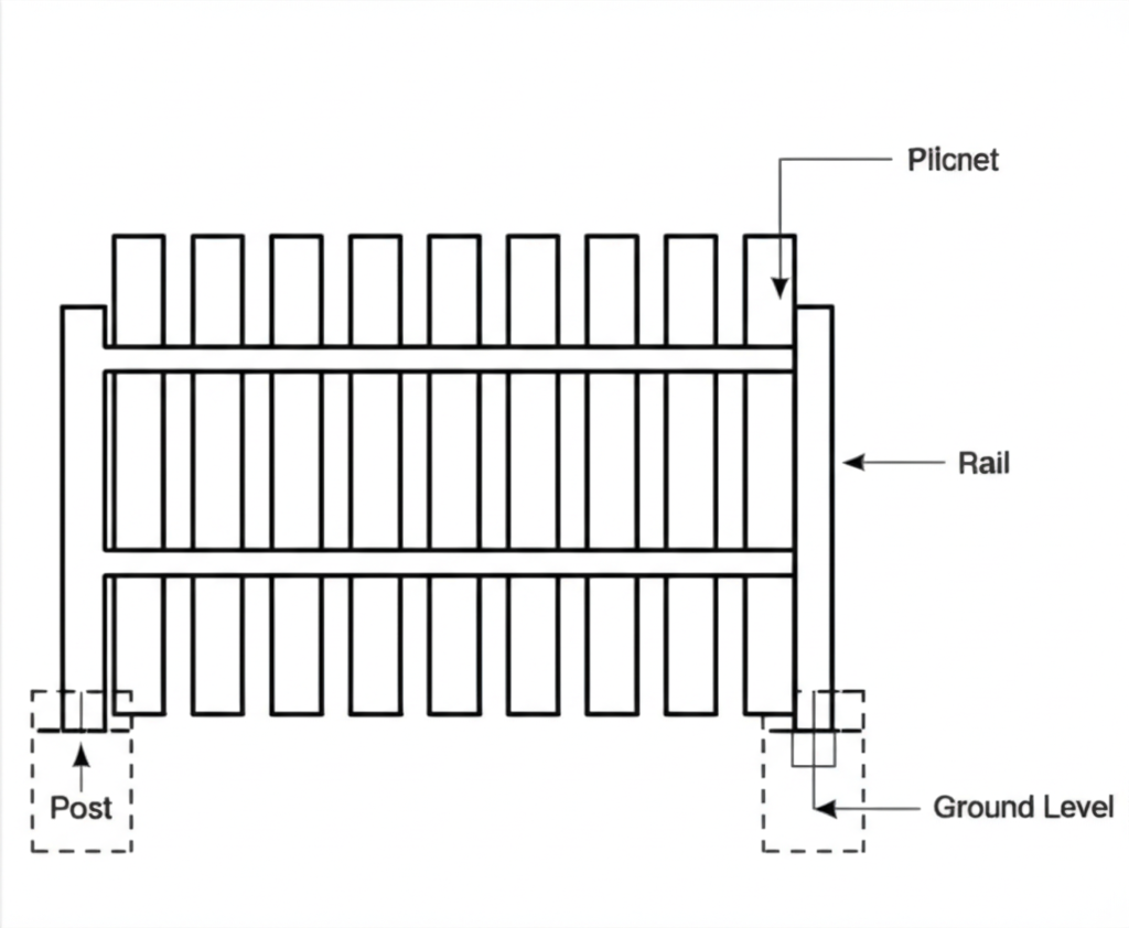 Privacy Fence diagram